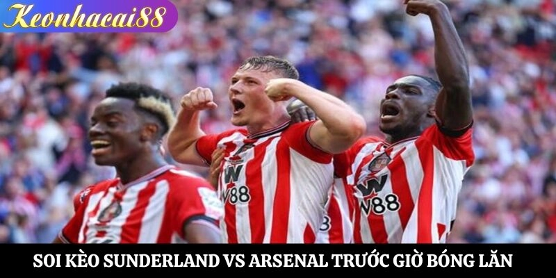 Chuyên gia soi kèo Sunderland vs Arsenal trước giờ bóng lăn